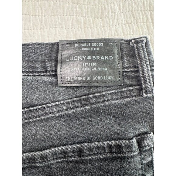 Lucky Brand Mens Black 110 Skinny Denim Casual Jeans 34X30 Everyday - Picture 3 of 9